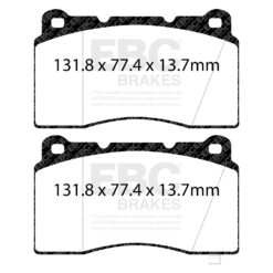 EBC Redstuff Brake Pads - DP32147C - Image 2