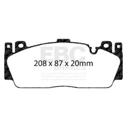 DP42148R EBC Yellowstuff Street and Track Brake Pad Set [Front] - Image 2
