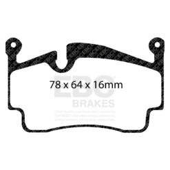 EBC Redstuff Brake Pads - DP32216C - Image 2