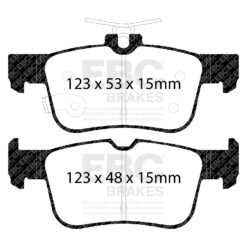 EBC Greenstuff 2000 Brake Pad Set (REAR) DP22300 - Image 2