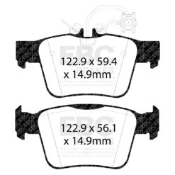 EBC Greenstuff 2000 Brake Pad Set (REAR) DP22315 - Image 2