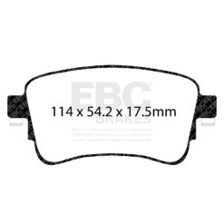 EBC Greenstuff 2000 Brake Pad Set (REAR) DP22345 - Image 2