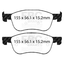EBC Greenstuff 2000 Brake Pad Set (FRONT) DP22353 - Image 2