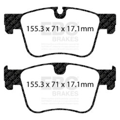 EBC Greenstuff 2000 Brake Pad Set (FRONT) DP22359 - Image 2
