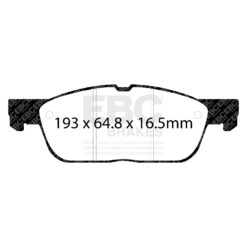 Alternative view of EBC Ultimax OEM Replacement Brake Pad Set DPX2383 [Front]