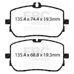 EBC Ultimax OEM Replacement Brake Pad Set DPX2395 [Front] - Image 2