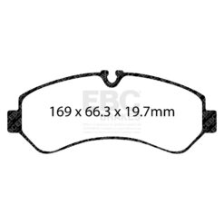 Alternative view of EBC Ultimax OEM Replacement Brake Pad Set DPX2406 [Rear]