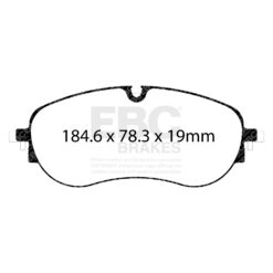 EBC Ultimax OEM Replacement Brake Pad Set DPX2452 [Front] - Image 2