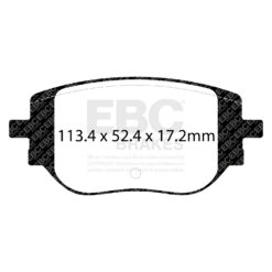 Alternative view of EBC Ultimax OEM Replacement Brake Pad Set DPX2478 [Rear]