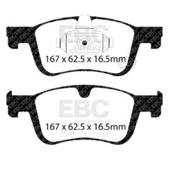 EBC Ultimax OEM Replacement Brake Pad Set DPX2505 [Front] - Image 2