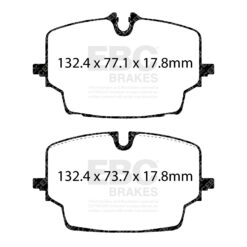 Alternative view of EBC Ultimax OEM Replacement Brake Pad Set DPX2528 [Front]