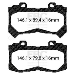 Alternative view of EBC Ultimax2 Brake Pads - DPX3044