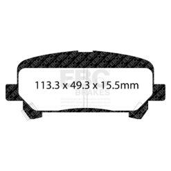EBC Ultimax2 Brake Pads - DPX3045 - Image 2