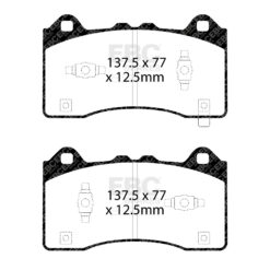 Alternative view of EBC Ultimax OEM Replacement Brake Pad Set DPX3160 [Front]
